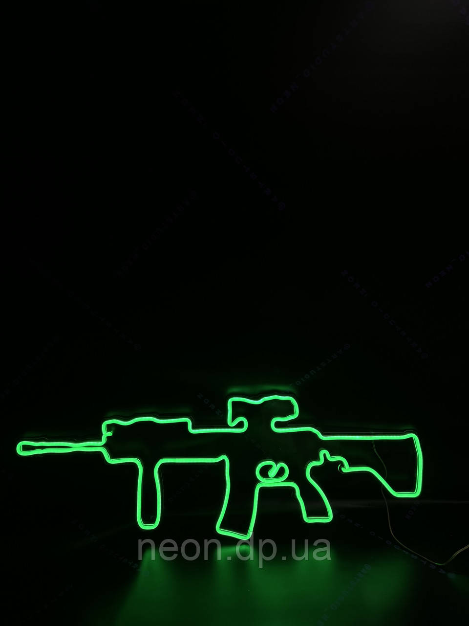 Неонова вивіска Автомат "M4A1"
