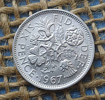 6 пенсiв 1967 року. Велика Британiя