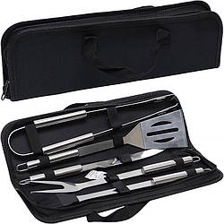 Набір для барбекю 5 предметів у футлярі (CL-5)