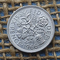 6 пенсiв 1966 року. Велика Британiя