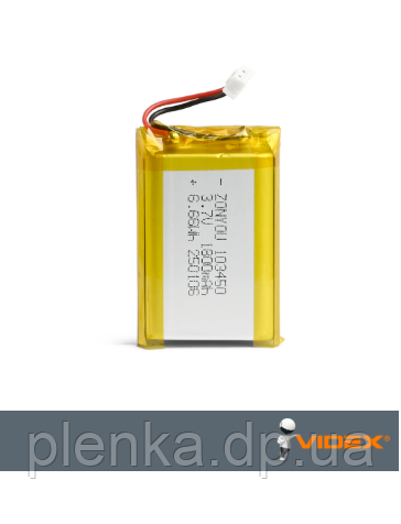 Акумулятор VIDEX Li-pol VLF-B103450-18 1800mAh