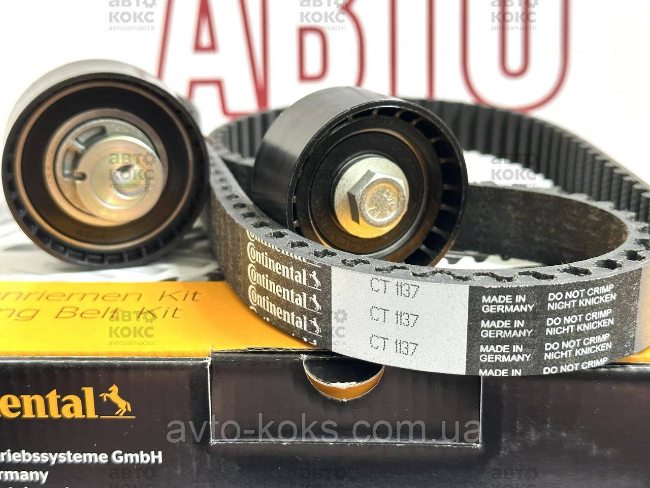 Conti CT1137K1 Комплект ремня ГРМ ВАЗ 2170-2172, ВАЗ 1117-1119 (1.4 16V)