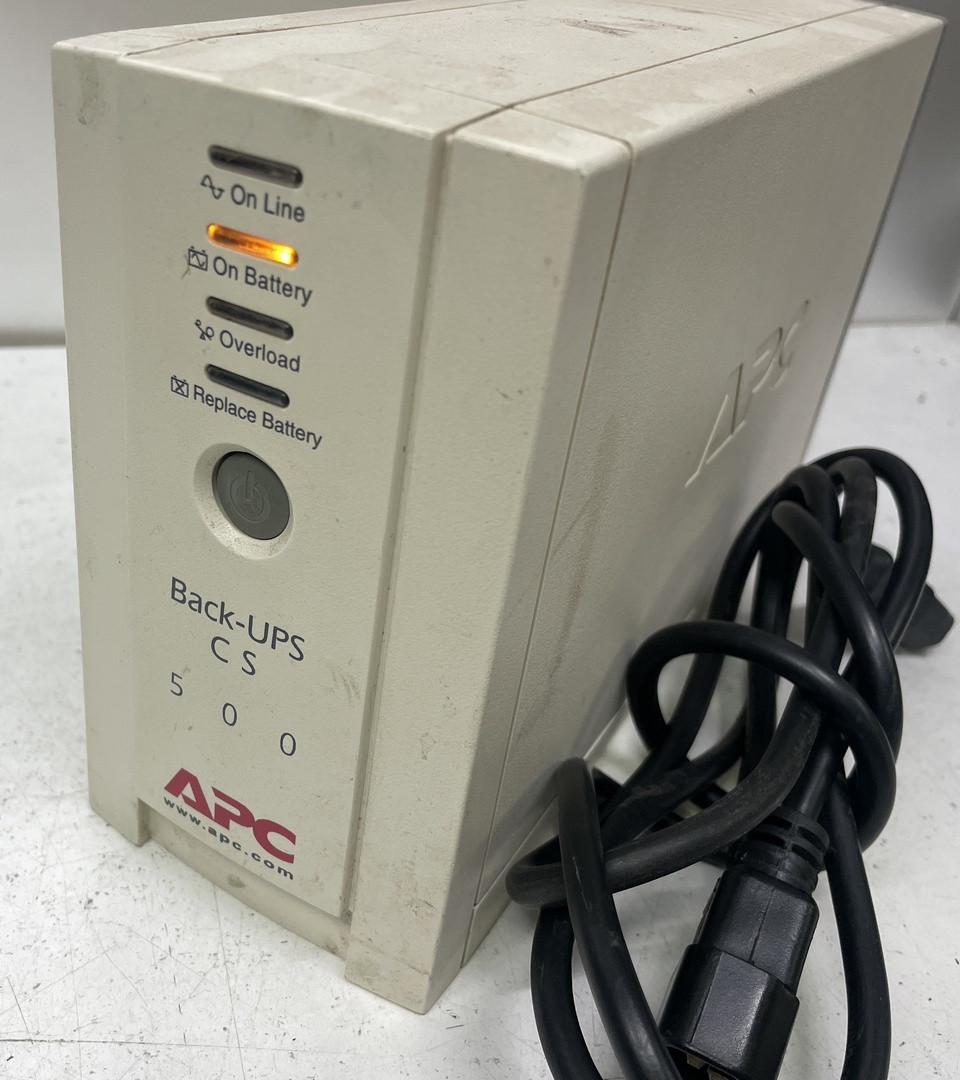 Джерело безперебійної напруги APC Back-UPS CS 500VA УПС