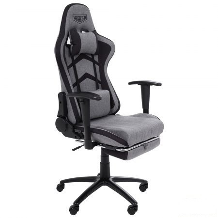 Крісло VR Racer CRAFT TEXTILE сірий