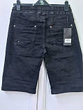 Шорти довгі джинсові стрейчеві чоловічі, фото 2