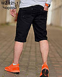 Шорти довгі джинсові стрейчеві чоловічі, фото 6