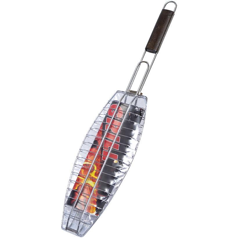 Решітка для мангала Риба 37*15 см (01910), фото 1