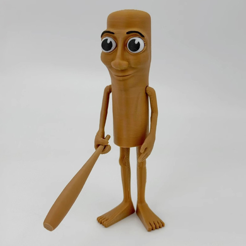 Іграшка Тун Тун Тун Саур ігрова фігурка (12 см) Tung Tung Tung Sahur Brainrot для дітей (l_14235), фото 1