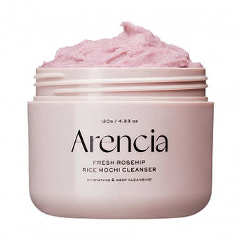Очищувальний засіб з екстрактами алое та ромашки Arencia Fresh Rosehip Rice Mochi Cleanser 120 грам