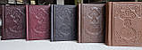 Книга Євангеліє требне слов'янською мовою, оклад шкіра, декоративне тиснення по шкірі, розмір книги 10,5*15,5, фото 4