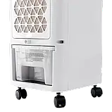 Портативний повітряний охолоджувач на водяній основі Air Cooler СВ-7853, Кондиціонер підлоговий для дому 4 л, фото 8