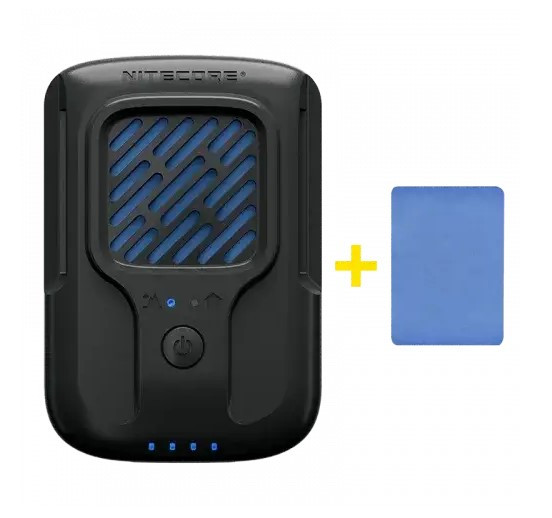 Nitecore EMR40 — компактний електронний відлякувач комах із акумулятором на 7800 мА·год