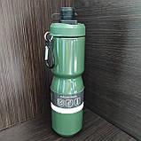 Пляшка термос поїлка для велосипеда For bike 680мл (термо - фляга), фото 5