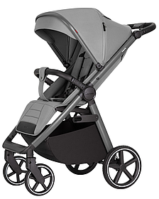 Коляска прогулянкова дитяча CARRELLO Bravo SL Deluxe CRL-5520 Shuttle Grey Сіра