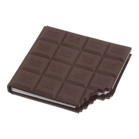 Блокнот CHOCOLATE 100х87мм 80 л нелін ароматизована Soft touch обл KIDS Line, фото 1