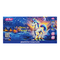 Пластилін UNICORN 12 кольорів 192 г