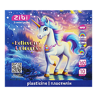 Пластилін UNICORN 10 кольорів 160 г
