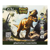 Пластилін DINO 10 кольорів 160 г