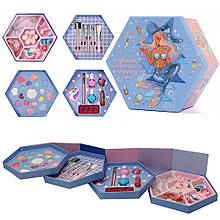 Набір дитячої косметики 36 предметів, 4 яруси, в кейсі, IG2948