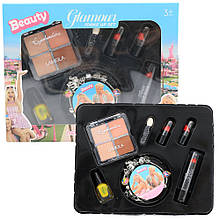 Набір дитячої декоративної косметики + браслет, 7 предметів, TH2023