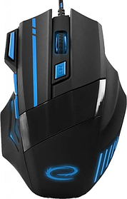 Миша Esperanza MX201 Wolf USB Black/Blue (EGM201B)
