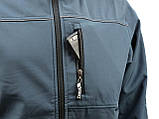 Куртка softshell розмір m geko t01102-m, унісекс тактична куртка, куртка для туризму та спорту, фото 4