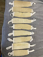 Губка люфа для душу бані натуральна 20-30 см кабачок 1 шт.