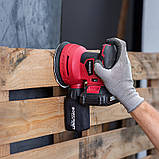 Акумуляторна шліфмашина орбітальна Worcraft CRS-S20Li з АКБ (2А) і ЗП, 20В, фото 10