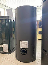 Опалювальна чавунна піч камінофен на дровах з подвійним допалом, буржуйка для будинку Plamen TARA чорна, фото 5