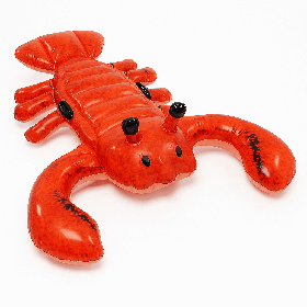 Надувний пліт Intex Лобстер 213×137 см з ручками — дитячий пліт у формі рака, арт. 57533