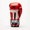 Боксерські рукавиці Leone GN208 ICONIC Red 16 унцій (бинти 4 м. в комплекті), фото 5
