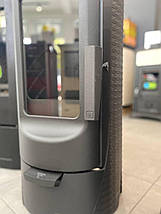 Опалювальна чавунна піч камінофен на дровах з подвійним допалом, буржуйка для будинку Plamen TARA чорна, фото 4