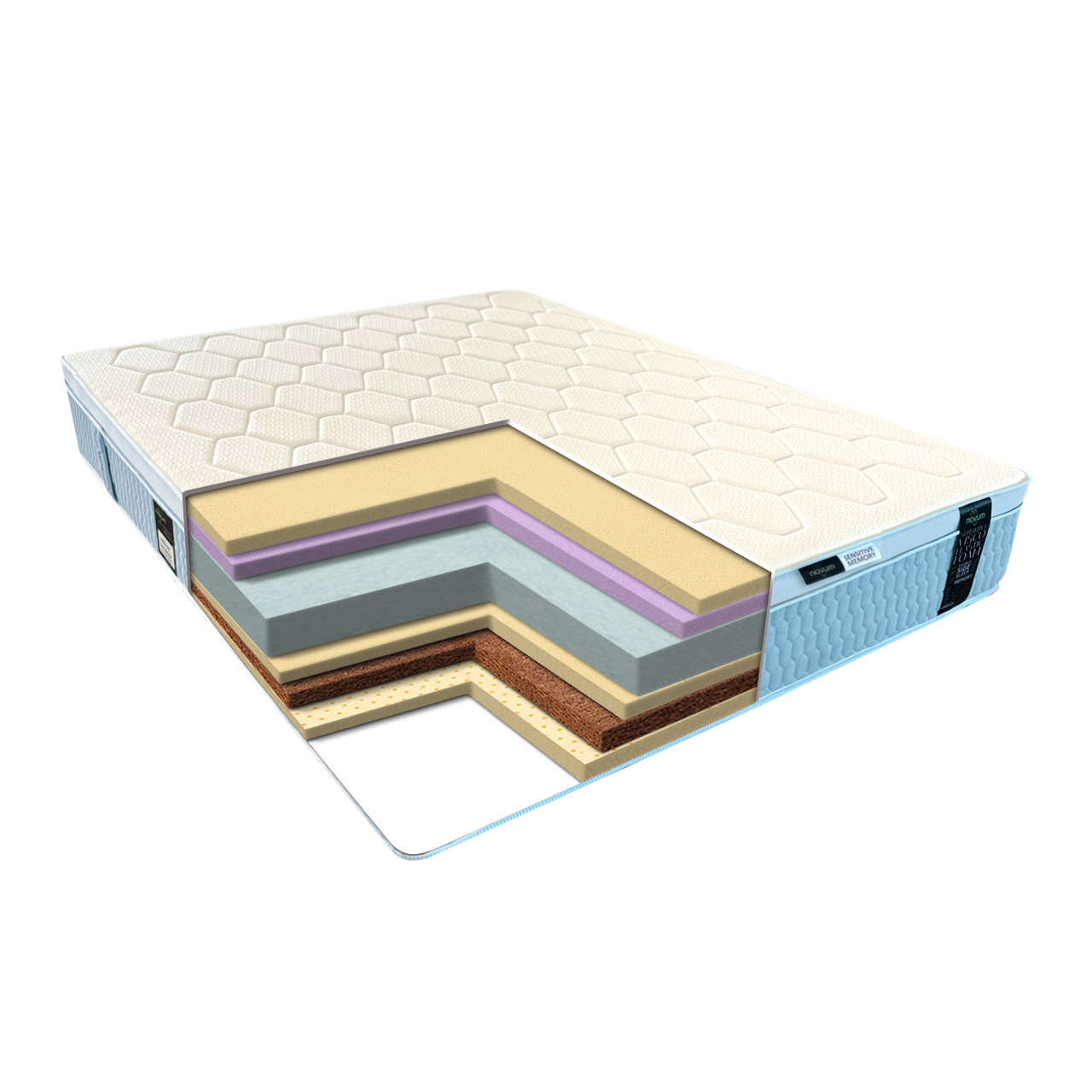 Матрац Eurosleep "NOVUM TOP FOAM" — 700х1900, фото 1