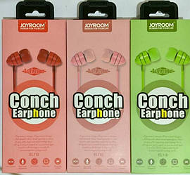 Навушники дротові вакуумні JOYROOM JR-EL112