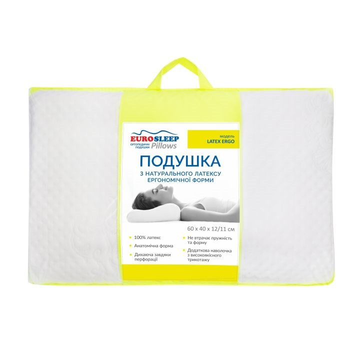 Подушка "LATEX ERGO" — 600х400, фото 1