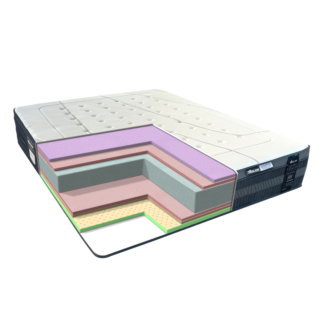 Матрац Eurosleep "VELOR SUPREME" — 700х1900, фото 1