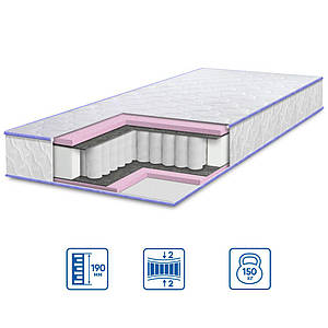 Матрац Eurosleep BRAVE "spring foam" ЖАКАРД — 700х1900