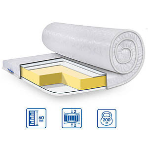 Топер Eurosleep MEMORY X4 жакард — 700х1900