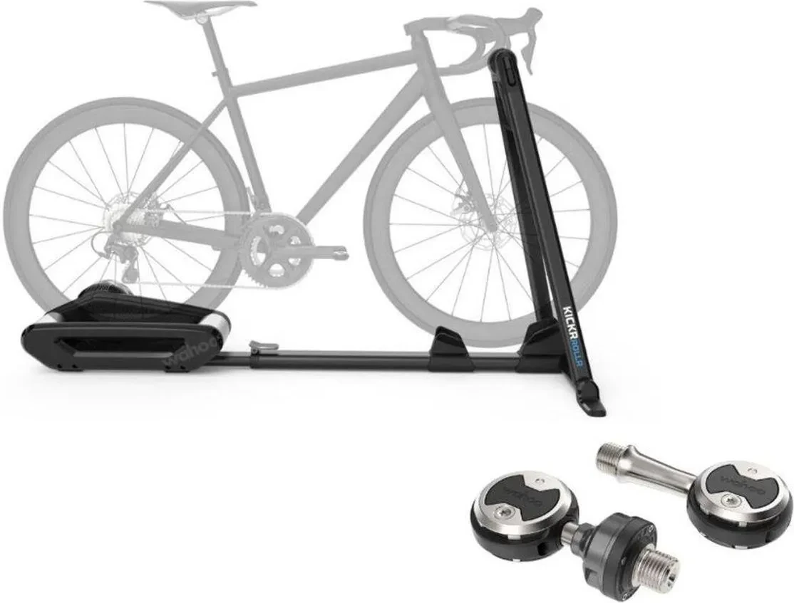 Wahoo Trenażer Kickr Rollr Smart Trainer+ Powrlink Zero Left Sided Bundle Wersja Z Pomiarem Mocy Wfbktr9B1