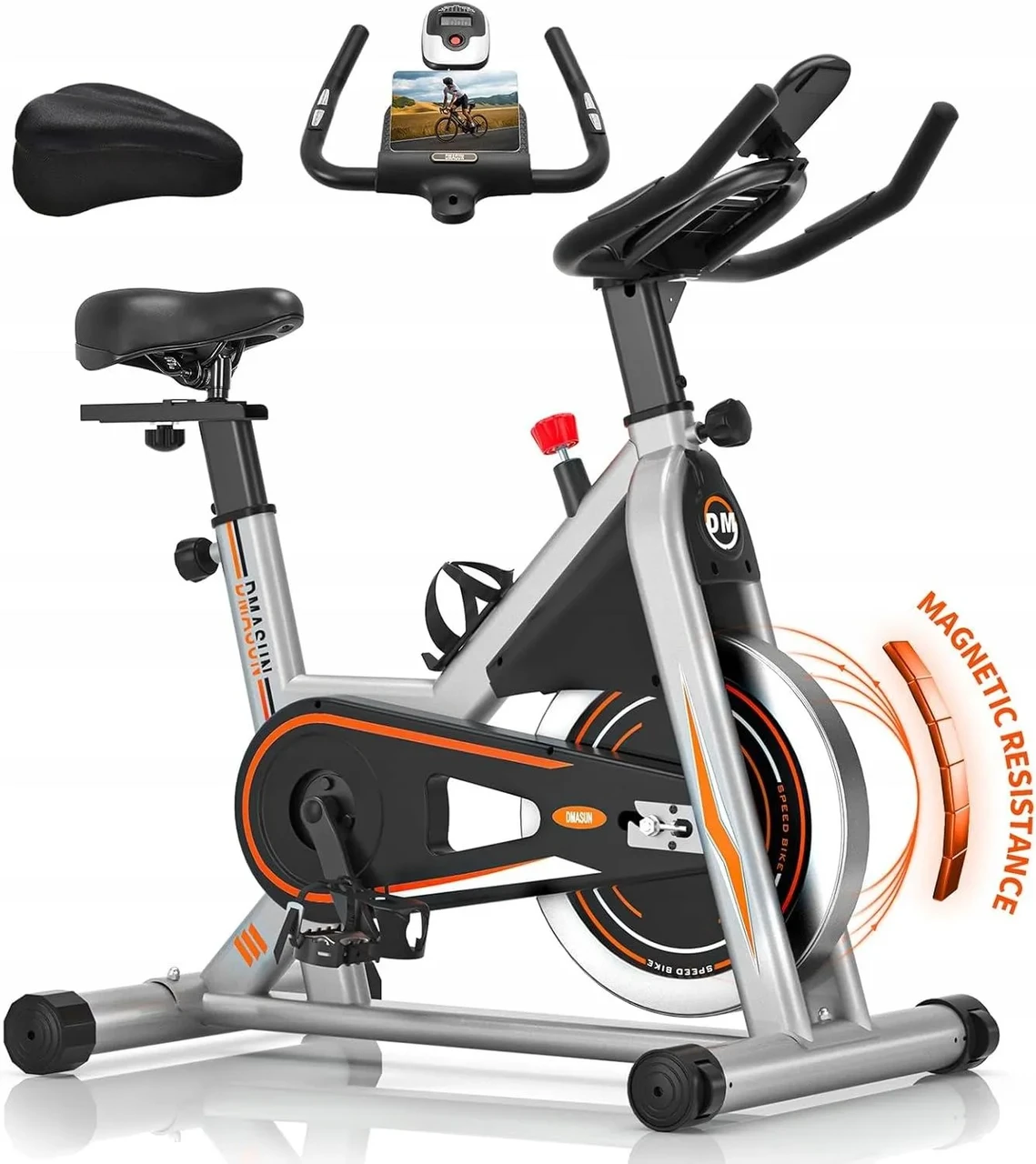 Treningowy DMASUN 8732A magnetyczny Монітор LCD 160kg nowy 2024