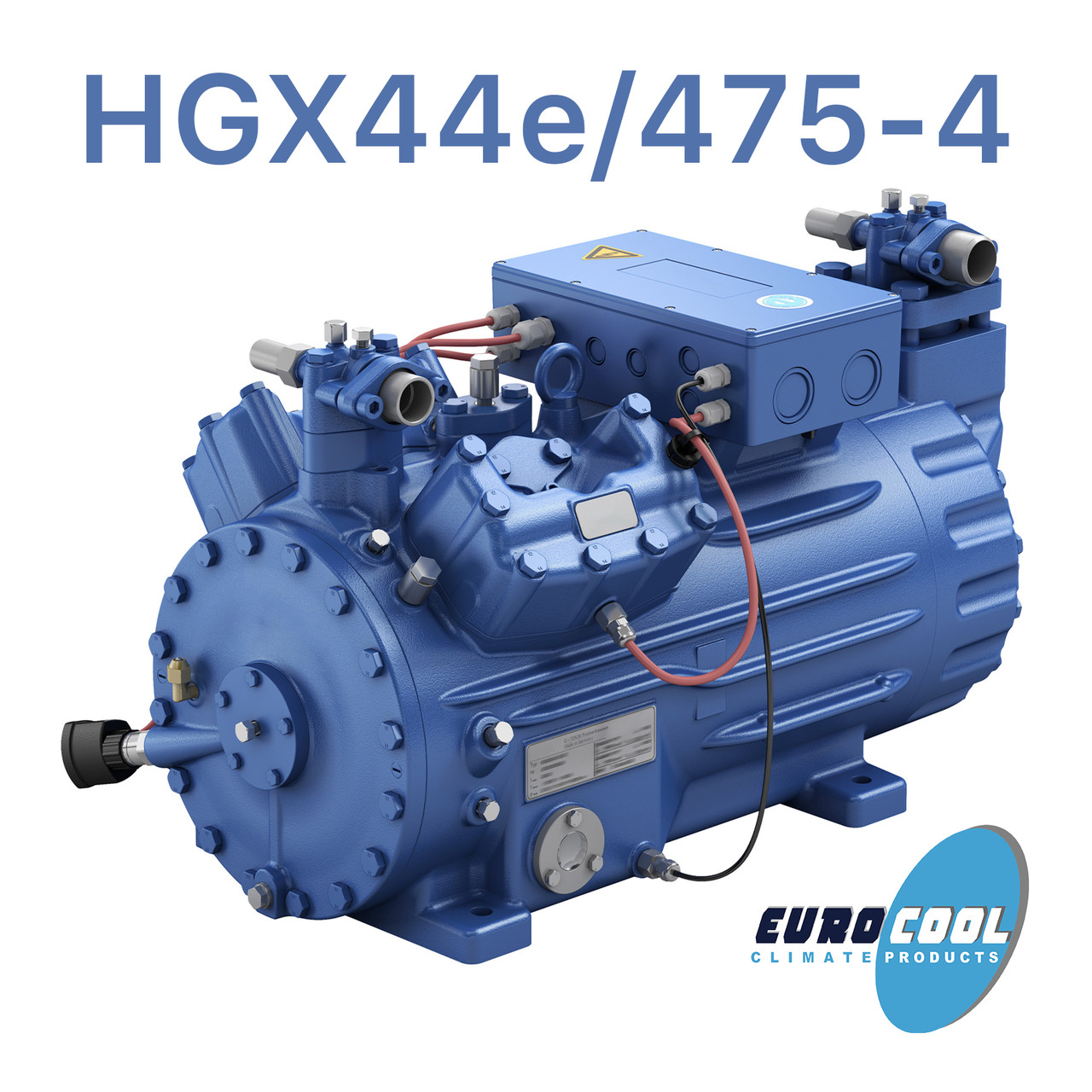 HGX44е/475-4 Напівгерметийний поршневий компресор Bock