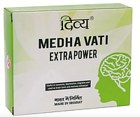 Тонік для поліпшення роботи судин і капілярів, Медха Ваті, 120 таб, Патанджалі; Medha Vati Extra Power Divya Patanjali