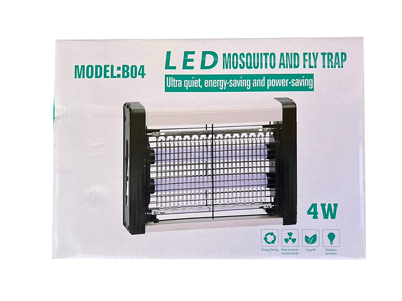 Пастка для комарів та мух LED MODEL B04 4W (20), фото 4