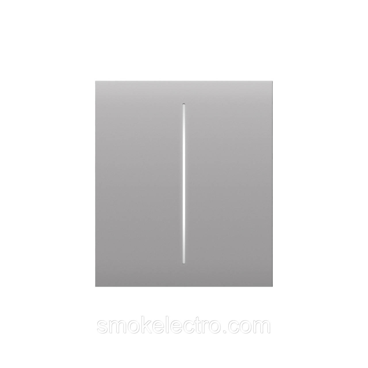 Центральна кнопка для двоклавішного вимикача Ajax CenterButton (2-gang) Fog