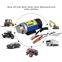 Насос для відкачування заміни оливи через щуп 12 В 3 л/хв для автомобіля, мотоцикла, човна
