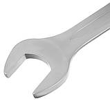 Комбінований холодноштампований гайковий ключ 41 мм geko t00641, двосторонній ключ, рожково накидний ключ, фото 5