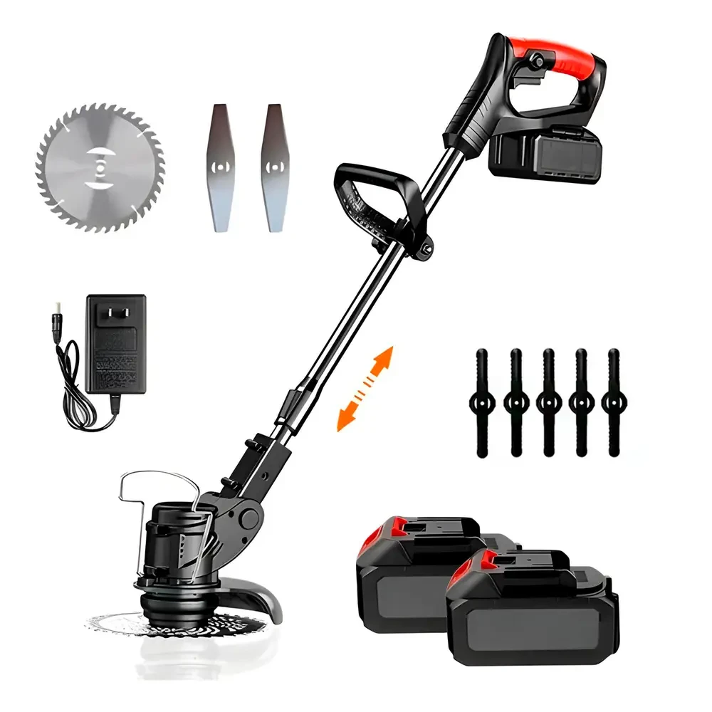 Газонокосарка Складана Makita UR100DW (24V, 4AH), Два АКБ. Тример для трави