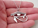 Ефектний кулон Око Гора Єгипетський символ Всевидюче око античний амулет підвіска талісман, фото 2