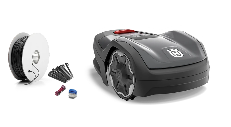 Робот-газонокосарка Husqvarna Aspire R4 з комплектом для інсталяції, фото 1