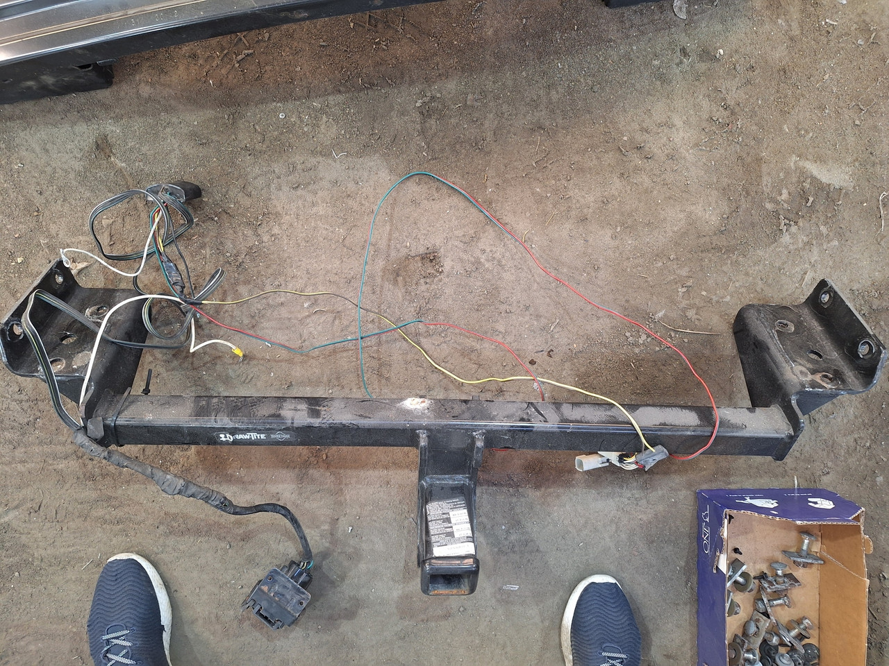 Ford Edge 2019-2024 Фаркоп комплектний, без підріза бампера, фото 1